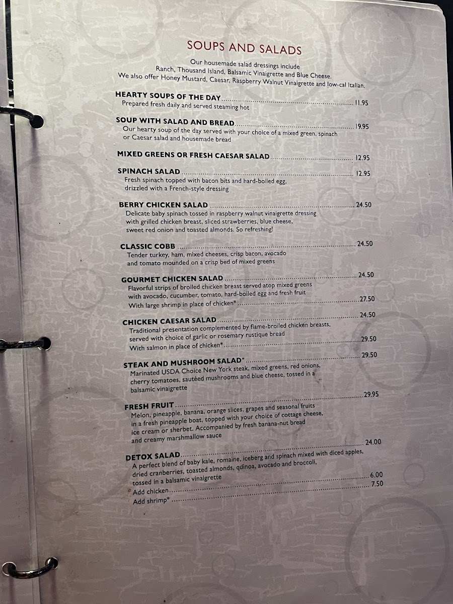Peppermill and Fireside Lounge Menu - Image 5